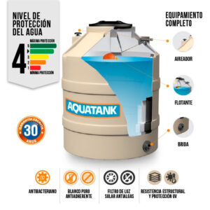 Tanque Aquatank 600 Litros Tricapa Arena